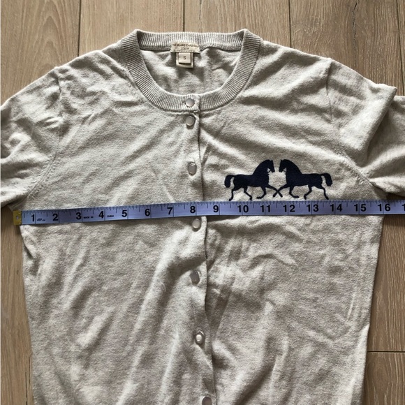 J. Crew The Clare Cardigan in Cream - Picture 8 of 10